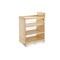 Rev-A-Shelf Maple Veneer, Light Brown, 14.75 in W, 25.5 in H, 21.63 in D, 21.63 in L, Light Brown 448-BCSC-14C - alternate 1